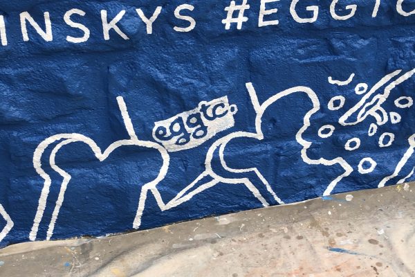 Mural close up eggtc.
