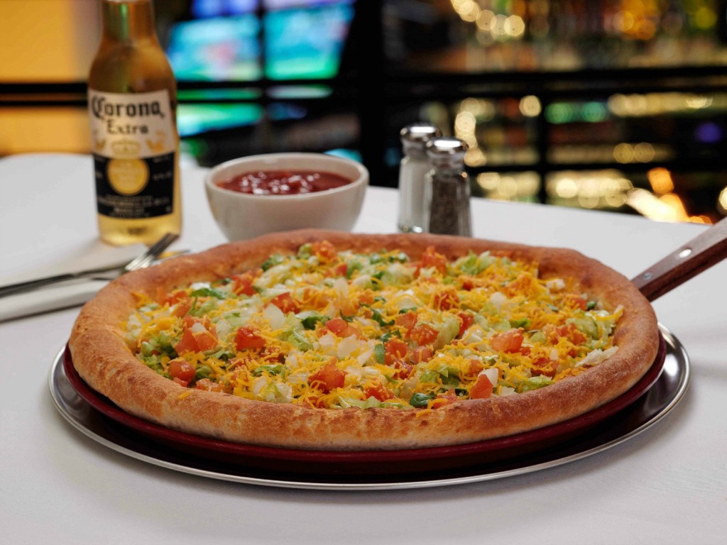 Minsky's Gourmet Tostada Pizza
