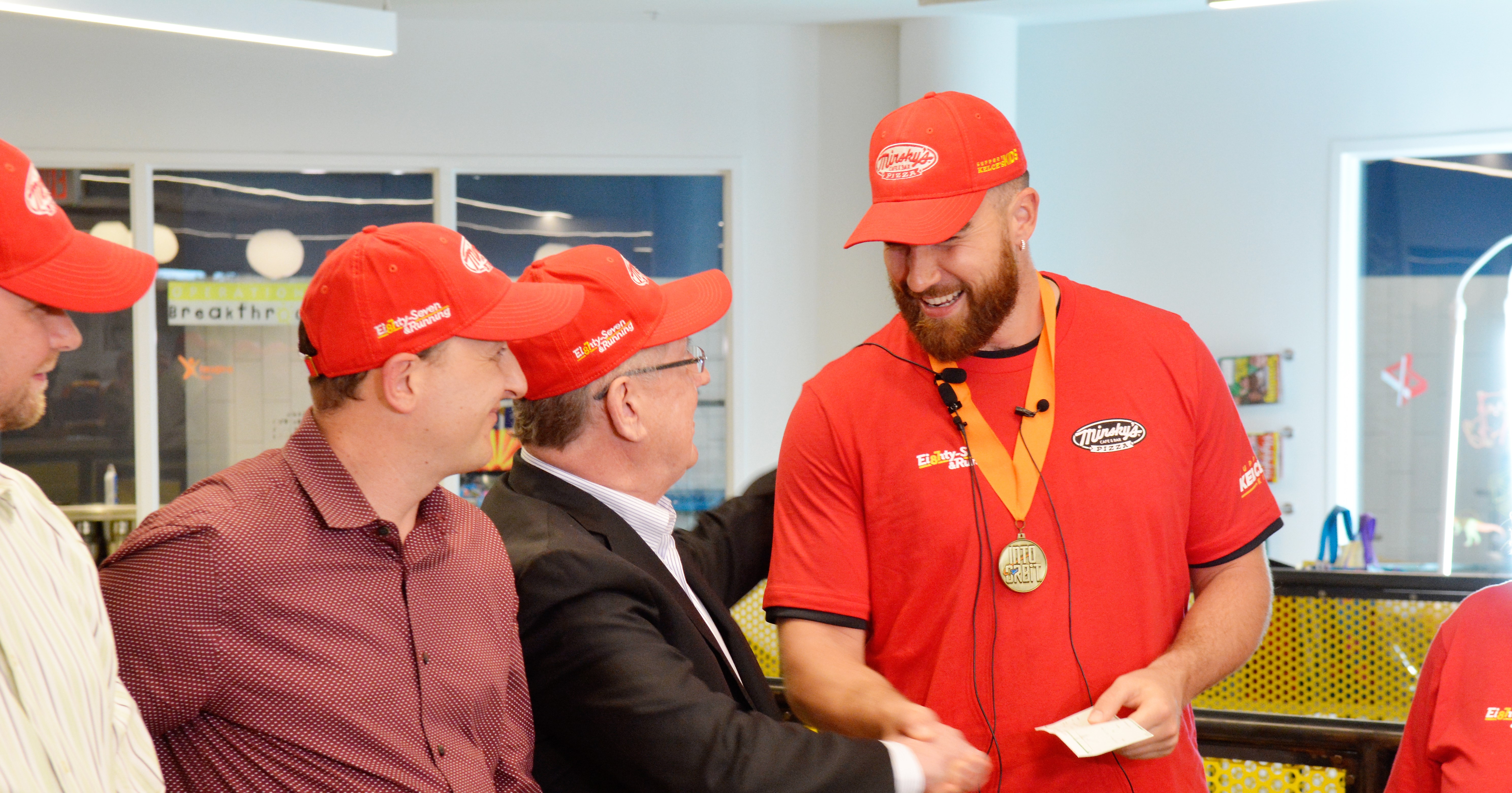 Minsky’s Partners with Travis Kelce on Eighty-Seven & Running Foundation