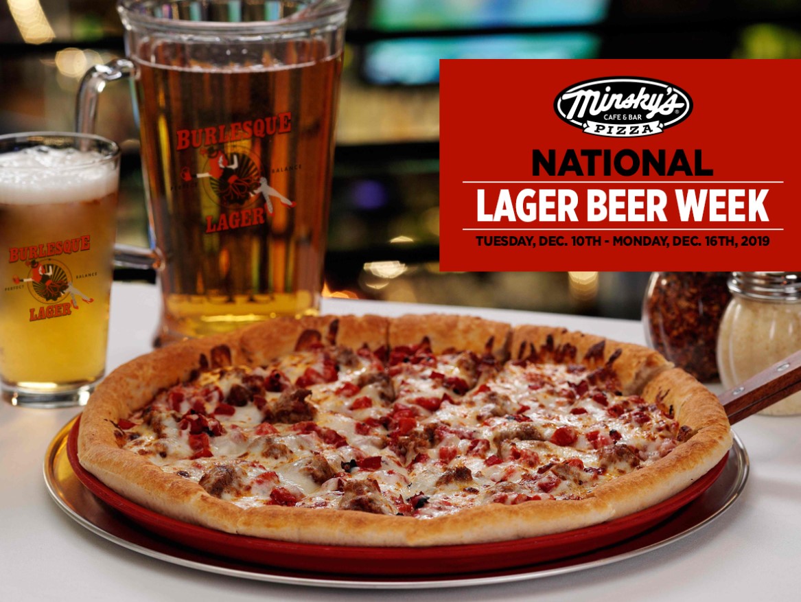 Celebrate National Lager Beer Day all Week Long with Minsky’s Burlesque!