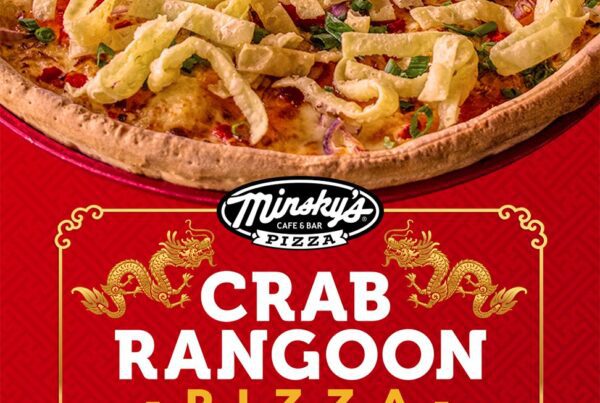 Minsky's Crab Rangoon Pizza