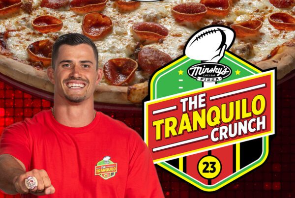 Minsky's Drue Tranquill Chiefs Pizza The Tranquilo Crunch