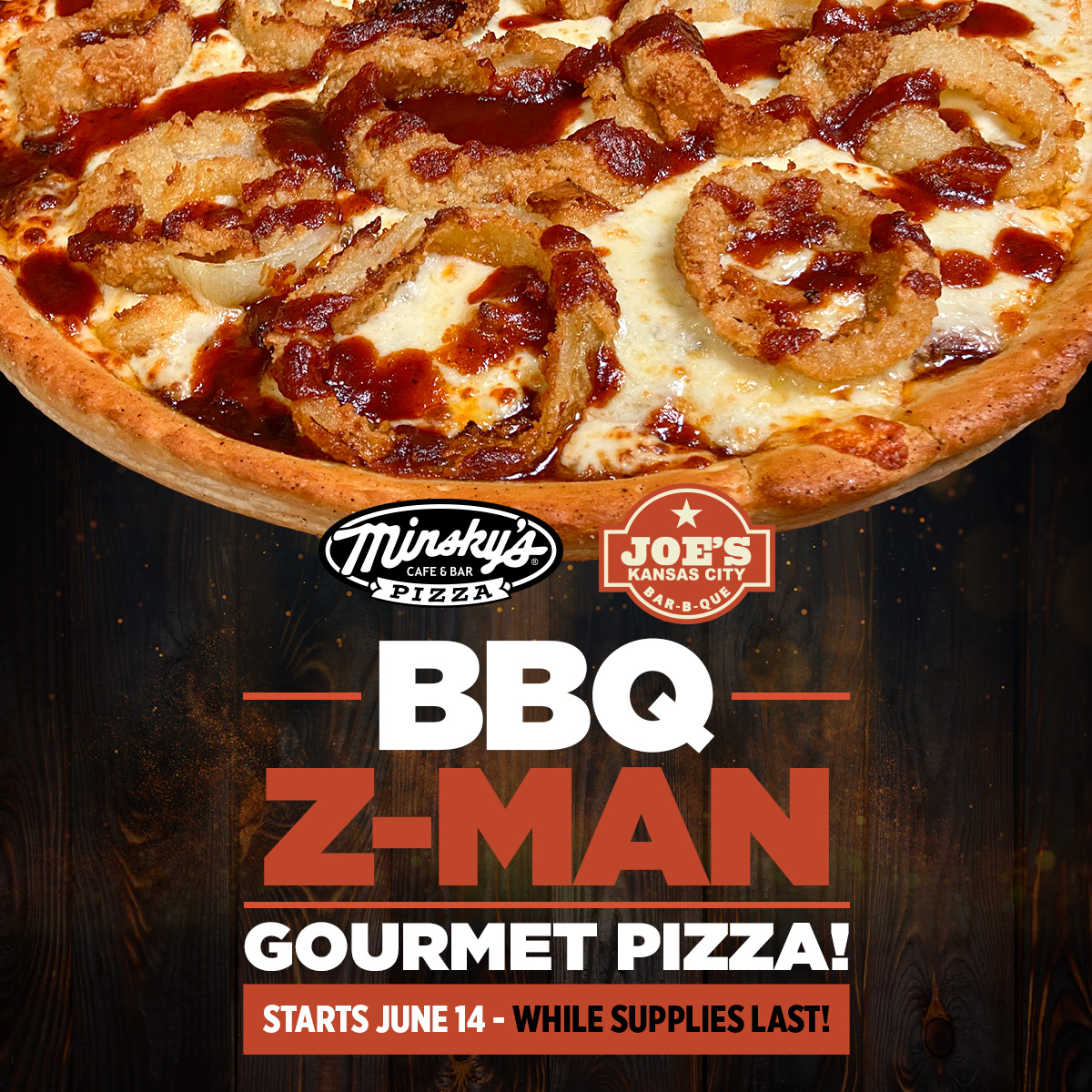 Minsky's + Joe's Z-Man Pizza – Just In Time For Father's Day