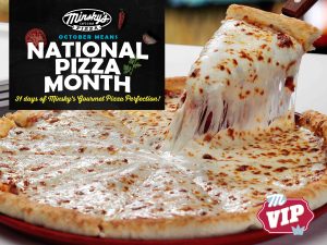 National Pizza Month Minskys October